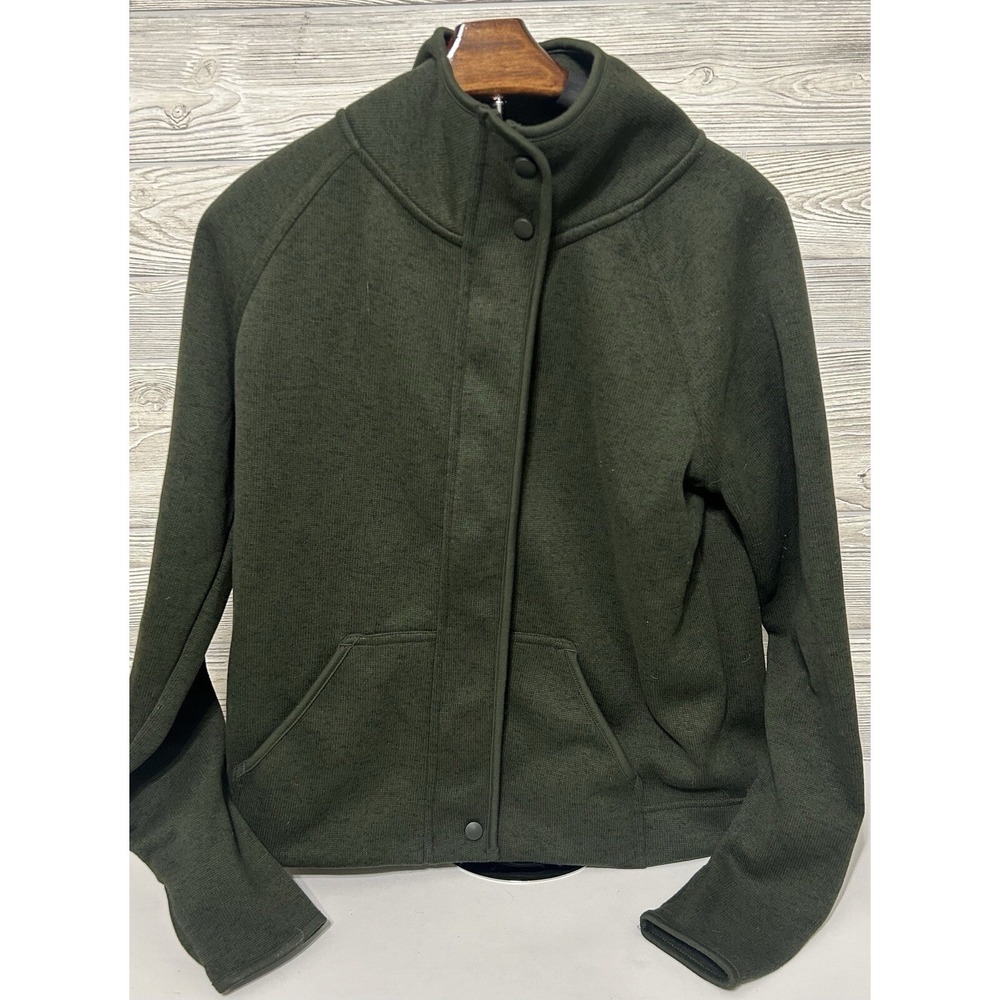Champion C9 Caper Green Sweater Fleece Jacket Coat Small S Women's Fall Spring‎